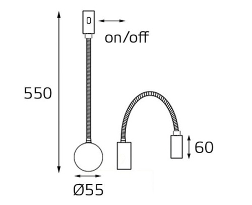 Бра Italline 3026 3026 black в Нижнем Новгороде фото 3