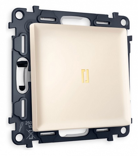 Выключатель проходной одноклавишный с подсветкой Ambrella Volt ALFA MA322030 в Нижнем Новгороде