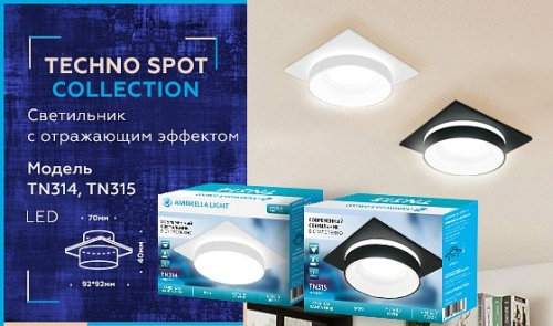 Встраиваемый светильник Ambrella Light TN TN314 в Нижнем Новгороде фото 2