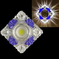 Встраиваемый светильник  42249-9.0-001PL MR16+LED3W CL/BL в Нижнем Новгороде