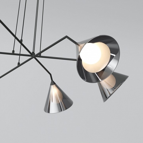 Подвесная люстра Eurosvet Enigma 70161/6 черный в Нижнем Новгороде фото 3