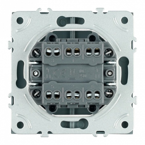 Переключатель двухклавишный без рамки Stekker Эмили 49921 в Нижнем Новгороде фото 5