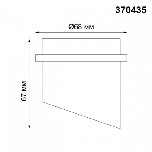 Встраиваемый светильник Novotech Butt 370435 в Симе фото 6