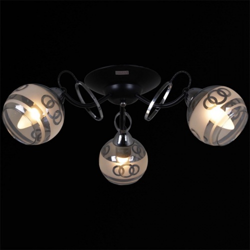 Потолочная люстра 22115-0.3-03 BK+CH в Нижнем Новгороде фото 3