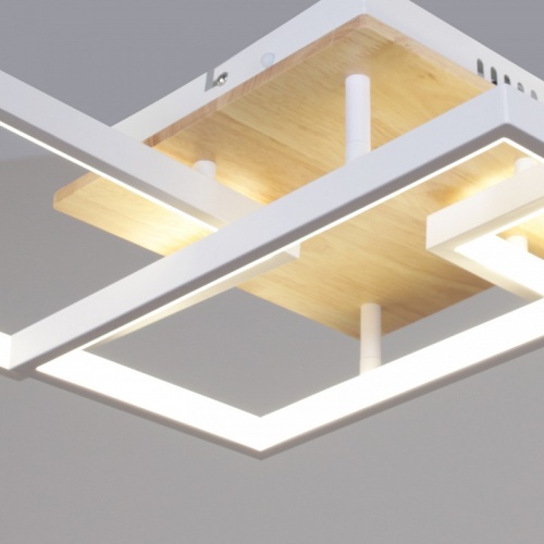 Потолочная люстра 49560-0.3-03 WH+WOOD в Нижнем Новгороде фото 2