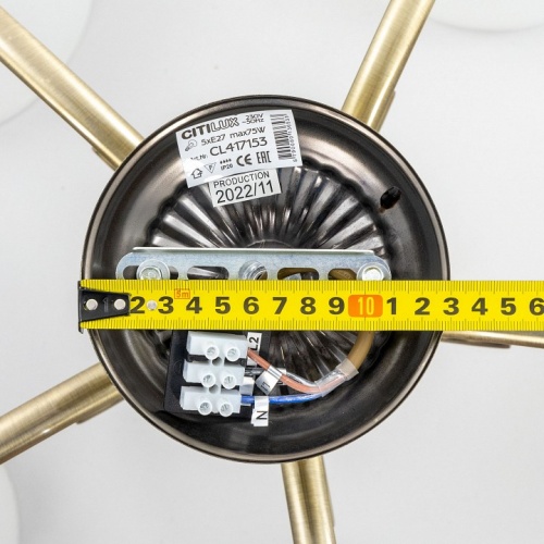 Люстра на штанге Citilux Франческа CL417153 в Нижнем Новгороде фото 9