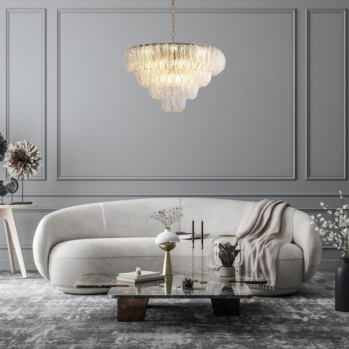 Подвесная люстра Indigo Dalia 12034/15P Brass в Нижнем Новгороде фото 3