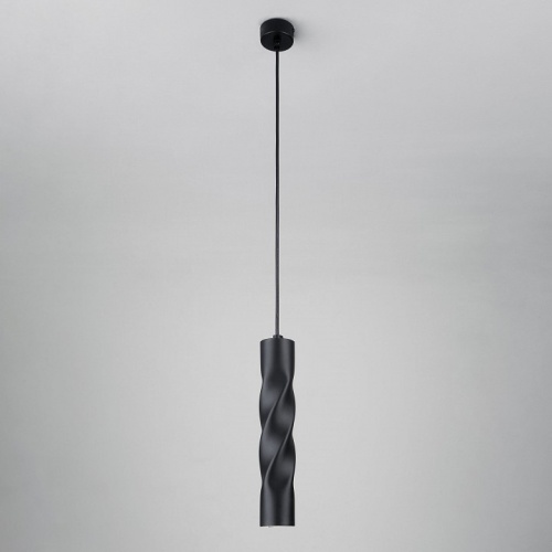 Подвесной светильник Eurosvet Scroll 50136/1 LED черный 5W в Великом Устюге фото 4