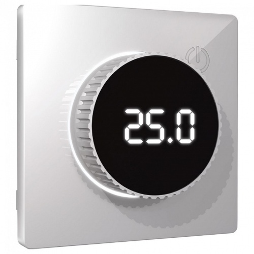 Накладка для терморегулятора электромеханического для теплого пола Ambrella Volt ALFA AP4058 в Нижнем Новгороде