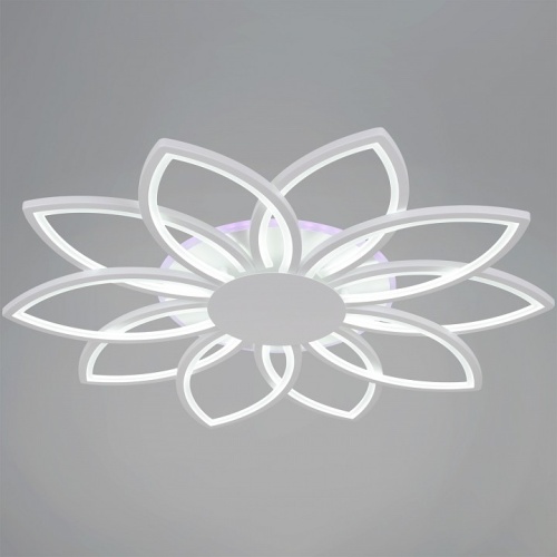 Потолочная люстра  09877-0.3-10 WH (RGB) в Нижнем Новгороде фото 5