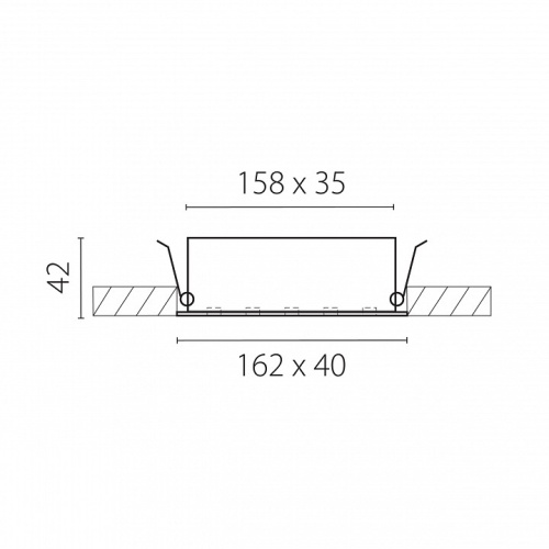 Встраиваемый светильник Lightstar Guarda 082246 в Нижнем Новгороде фото 2