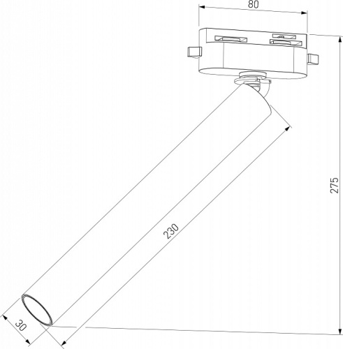 Светильник на штанге Elektrostandard Pika a065273 в Нижнем Новгороде фото 2