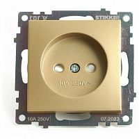 Розетка без заземления и со шторкой, без рамки Stekker Катрин 49223 в Нижнем Новгороде