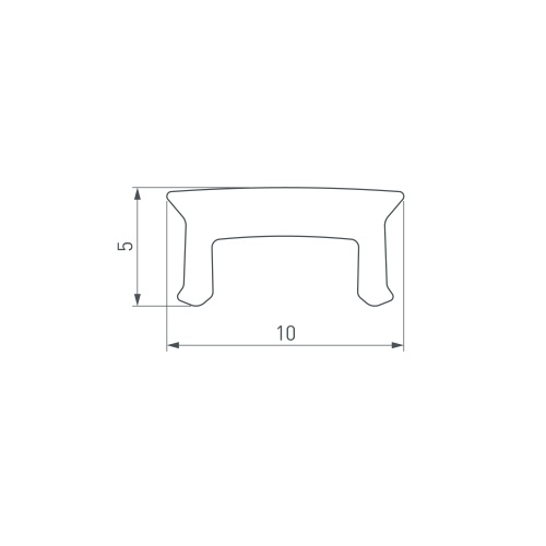 Экран W10-5000 SILICONE (Arlight, Силикон) в Ростове фото 2