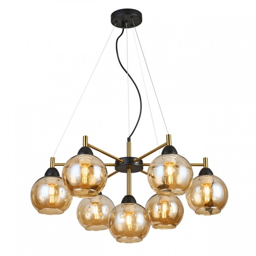 Подвесная люстра Imex MD.9056 MD.9056-7-P-BK+COP в Нижнем Новгороде фото 2