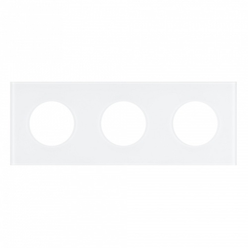 Рамка на 3 поста Arlight GLARE 043838 в Нижнем Новгороде фото 2