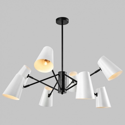 Люстра на штанге Imex MD.23670 MD.23670-8-P-BK в Нижнем Новгороде