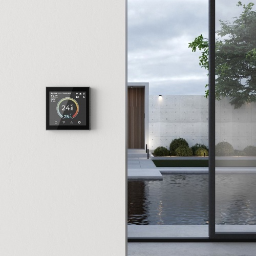 Терморегулятор электромеханический для теплого пола Werkel Сенсорные механизмы черные W1851108 в Нижнем Новгороде фото 4