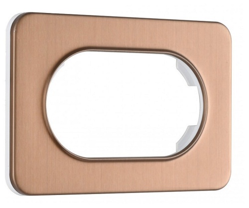 Рамка для двойной розетки Arte Milano am-502.07 502.07-double.brown в Нижнем Новгороде