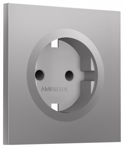 Накладка для розетки с заземлением и со шторками Ambrella Volt SIGMA SP5070 в Нижнем Новгороде
