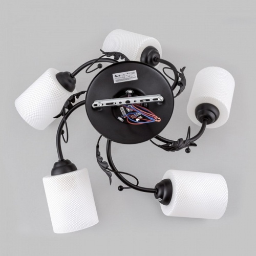 Потолочная люстра Imex MD.0401 MD.0401-5-S-BK в Нижнем Новгороде фото 4