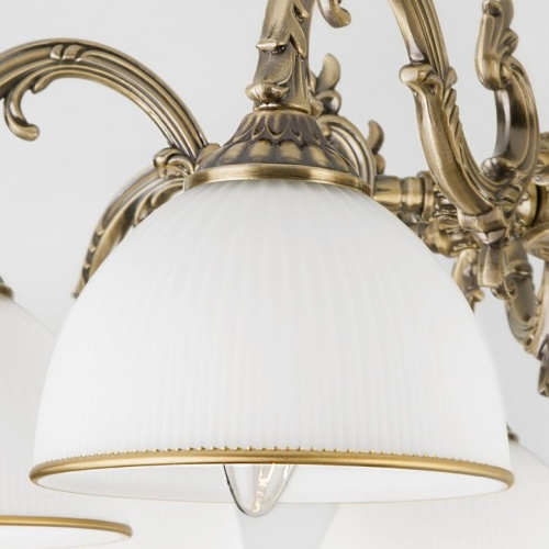 Люстра на штанге Eurosvet Caldera 60106/5 античная бронза в Нижнем Новгороде фото 2