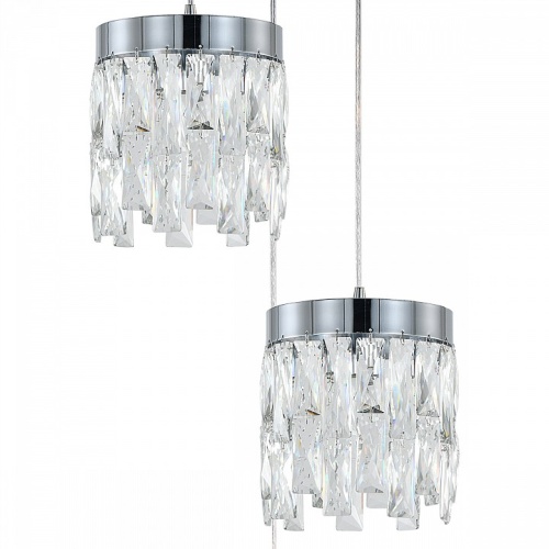 Подвесной светильник Indigo Anna 12029/3P Chrome в Нижнем Новгороде фото 3