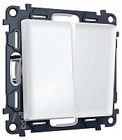 Выключатель самовозвратный двухклавишный без рамки Ambrella Volt MA MA123050 в Нижнем Новгороде