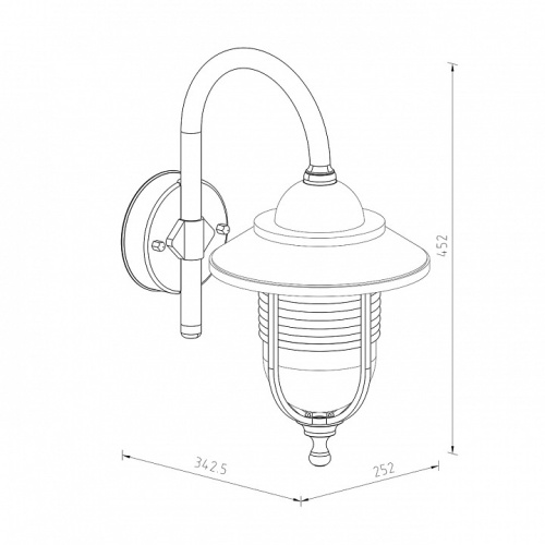 Светильник на штанге Escada 30010 30010W/01 в Нижнем Новгороде фото 2