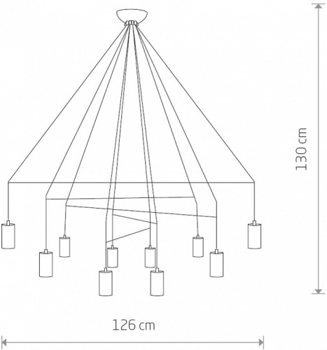 Подвесной светильник Nowodvorski Imbria 7954 в Нижнем Новгороде фото 2