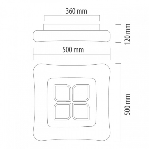Накладной светильник DeMarkt Эрида 706010801 в Нижнем Новгороде фото 6