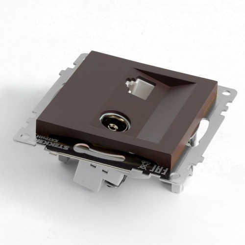 ТВ-розетка без рамки Stekker Катрин 49185 в Нижнем Новгороде фото 2