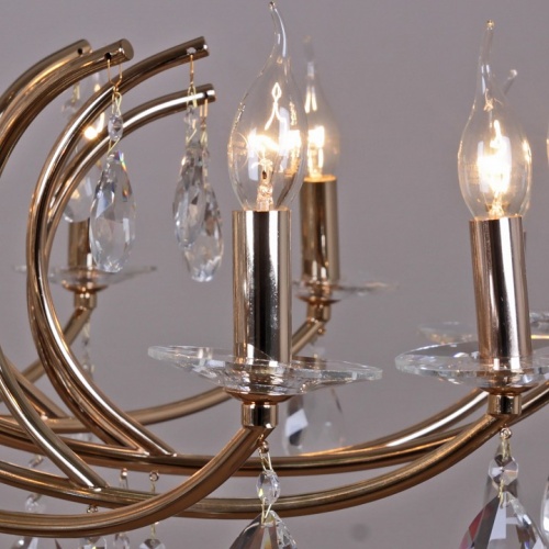 Подвесная люстра ILLUMICO  IL2326-16POR-39 GD в Нижнем Новгороде фото 3