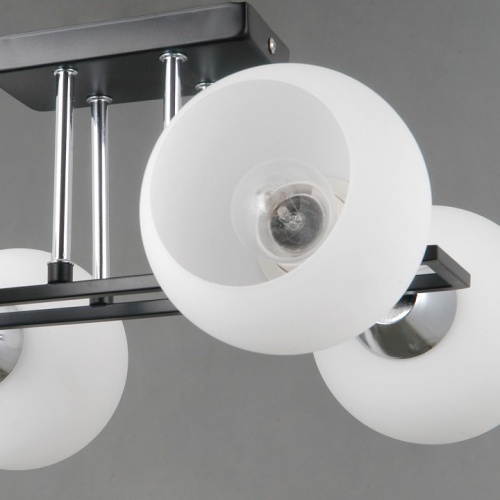 Потолочная люстра ILLUMICO TRENTO IL0791-4CSQ-25 BK CR TRENTO в Нижнем Новгороде фото 2