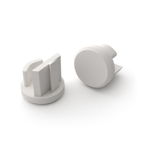 Заглушка для ROUND-D10.5 глухая (Arlight, Пластик) в Белом фото 2