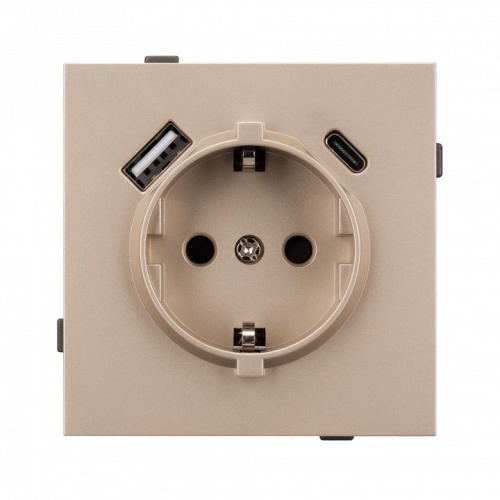 Розетка 2хUSB type A и C без рамки Arlight SCT-TENDO 054089 в Нижнем Новгороде фото 3