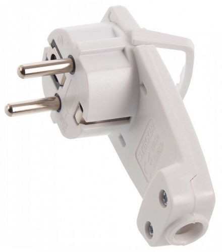 Вилка угловая с заземлением Stekker  39039 в Нижнем Новгороде