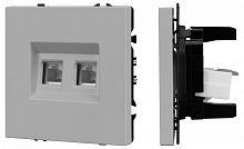 Розетка двойная Ethernet RJ-45 без рамки Arlight SCT-NOBE 059451 в Нижнем Новгороде