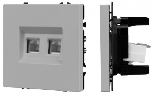 Розетка двойная Ethernet RJ-45 без рамки Arlight SCT-NOBE 059451 в Нижнем Новгороде