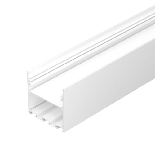 Профиль LINE-S-5050-2500 WHITE (Arlight, Алюминий) в Белом фото 4