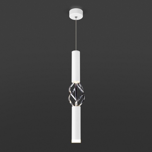 Подвесной светильник Eurosvet Lance 50191/1 LED белый/хром в Нижнем Новгороде фото 4