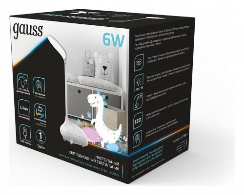 Настольная лампа декоративная Gauss Qplus GT7011 в Нижнем Новгороде фото 5