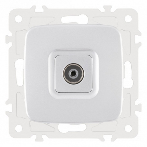 ТВ-розетка без рамки Arte Milano am-205 205.43-1.silver в Нижнем Новгороде