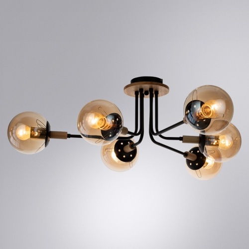 Люстра на штанге Arte Lamp Oxford A2716PL-6BK в Дзержинске фото 4