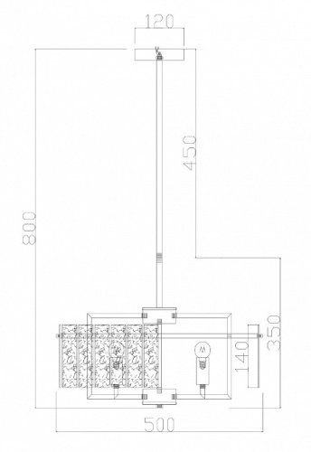 Светильник на штанге Freya Basilica FR5166PL-06BS в Бородино фото 2