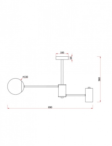 Люстра на штанге Freya Starshine FR5325CL-03BS в Нижнем Новгороде фото 3