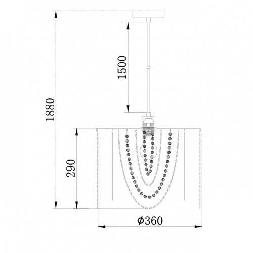 Подвесной светильник Escada Lodore 10173/1S в Нижнем Новгороде фото 4