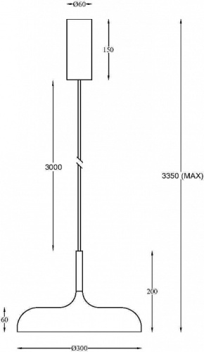 Подвесной светильник Maytoni Gerhard MOD189PL-L12B3K1 в Симе фото 2