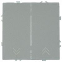 Выключатель самовозвратный двухклавишный без рамки Stekker Эмили 50329 в Нижнем Новгороде