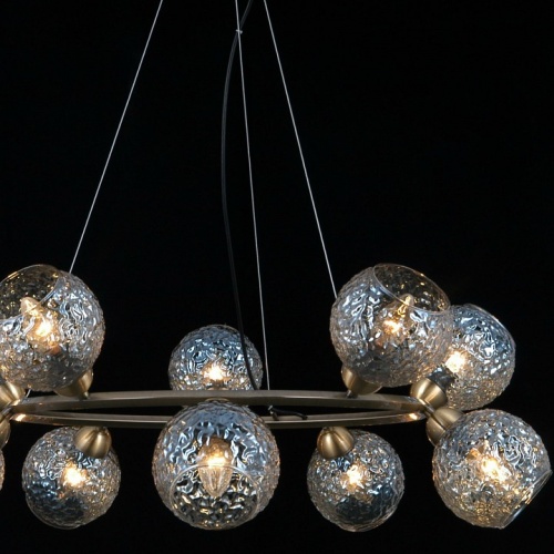 Подвесная люстра ILLUMICO  IL0452-10PSQ-79 AB в Нижнем Новгороде фото 2